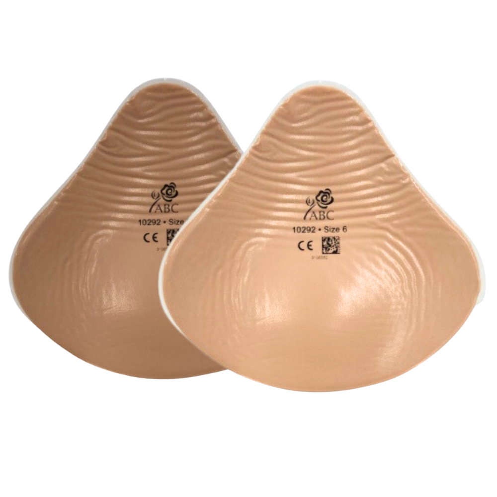 ABC Silhouette Triangle Lightweight Silicone Prosthesis 10292