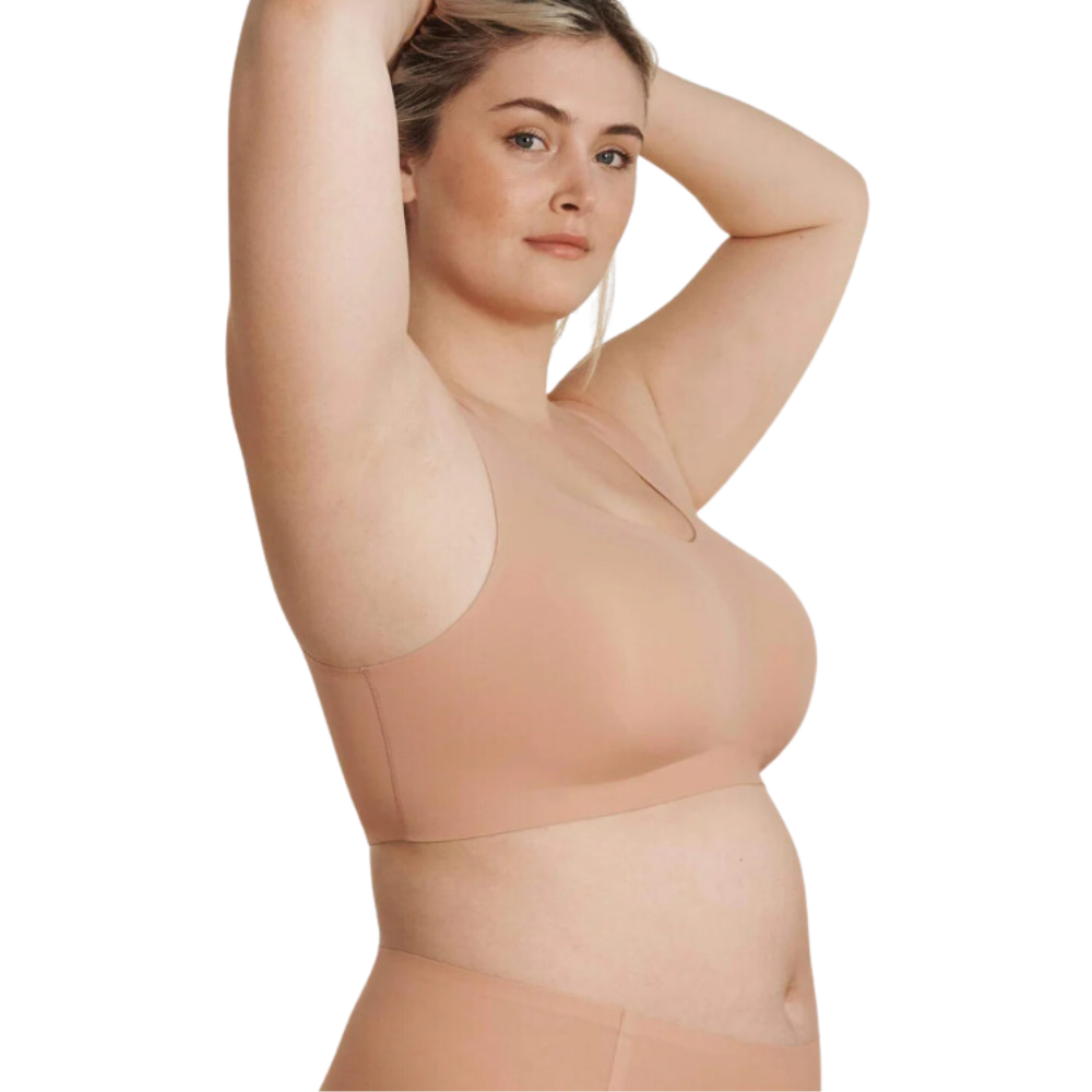 Evelyn & Bobbie Defy Bra
