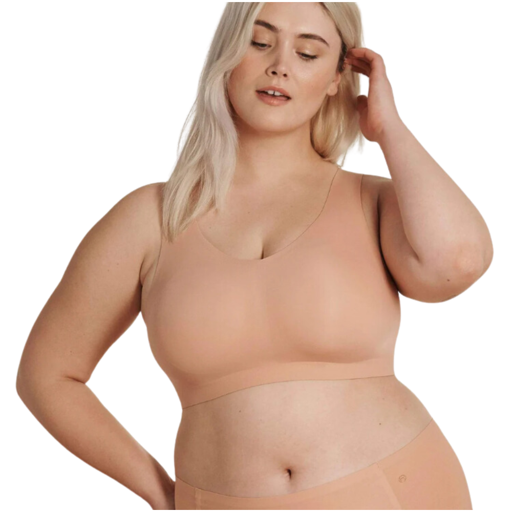 Evelyn & Bobbie Defy Bra